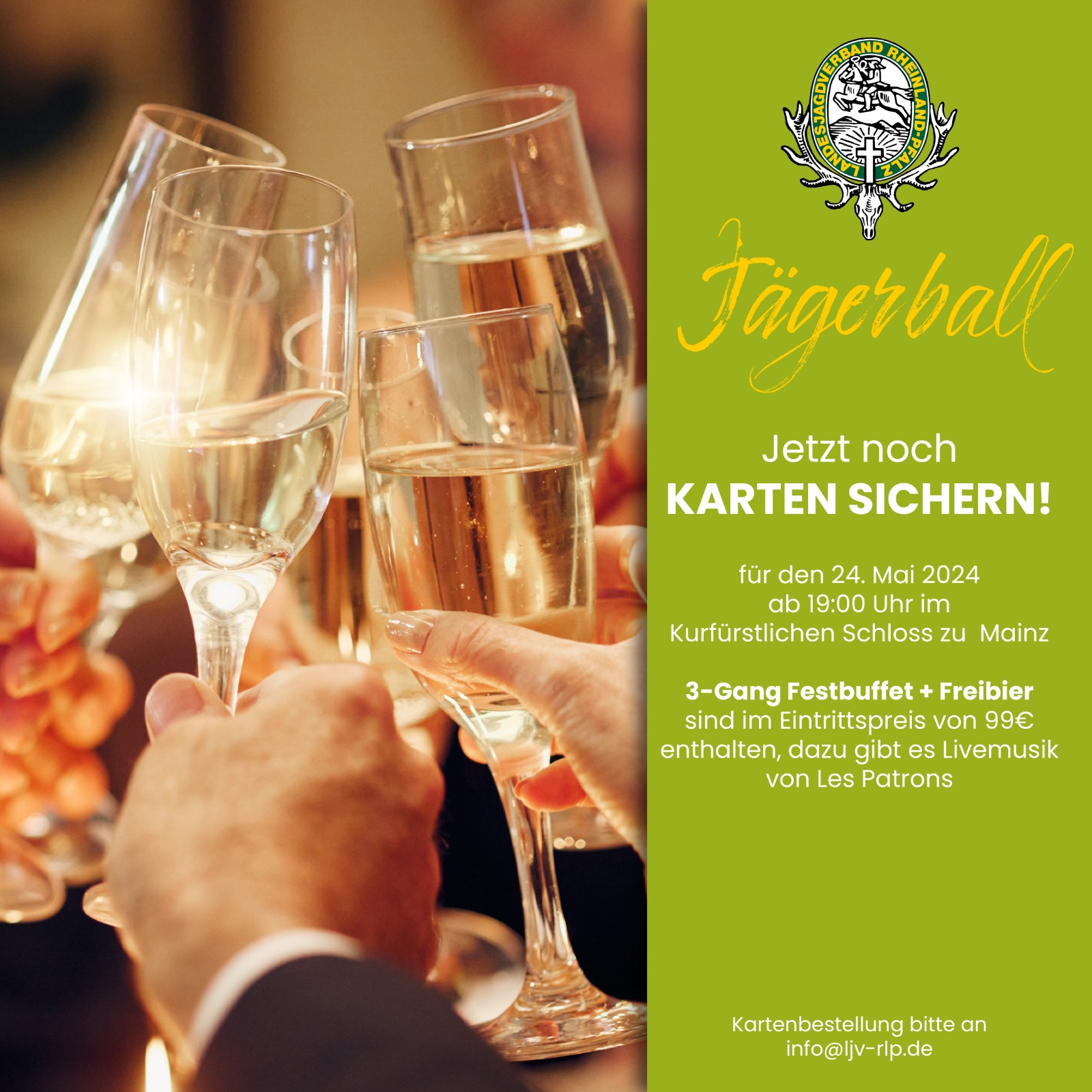 Jägerball zum 75- jährigen Bestehens des Landesjagdverbandes Rheinland- Pfalz 