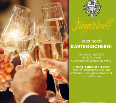 Jägerball zum 75- jährigen Bestehens des Landesjagdverbandes Rheinland- Pfalz 