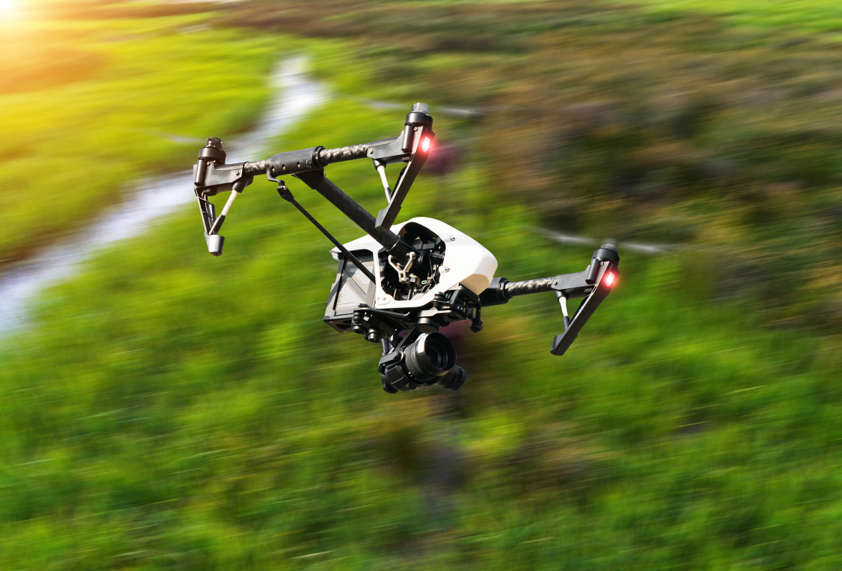 Kitzrettung mit Drohnen